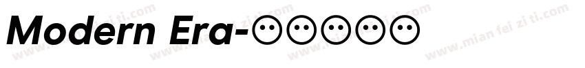 Modern Era字体转换
